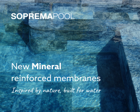 New SopremaPool Mineral reinforced membranes